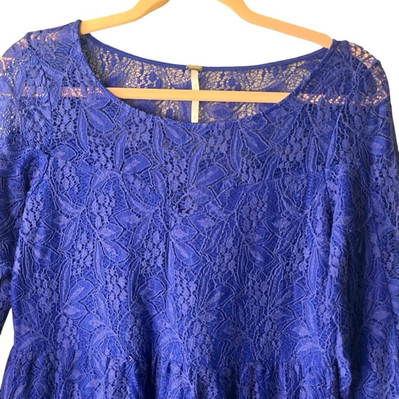 Free People Lace Skater Dress - Picture 3 of 9